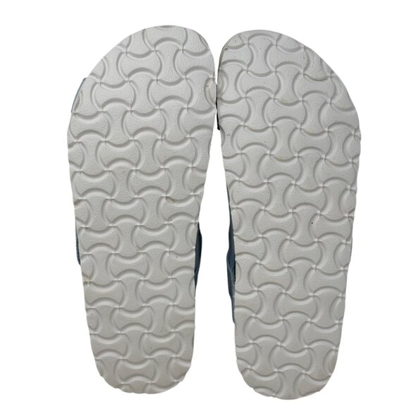 Design Lab Wialla Sandals Adjustable Fabric Straps Light Blue Size Size 7.5 - Picture 5 of 12